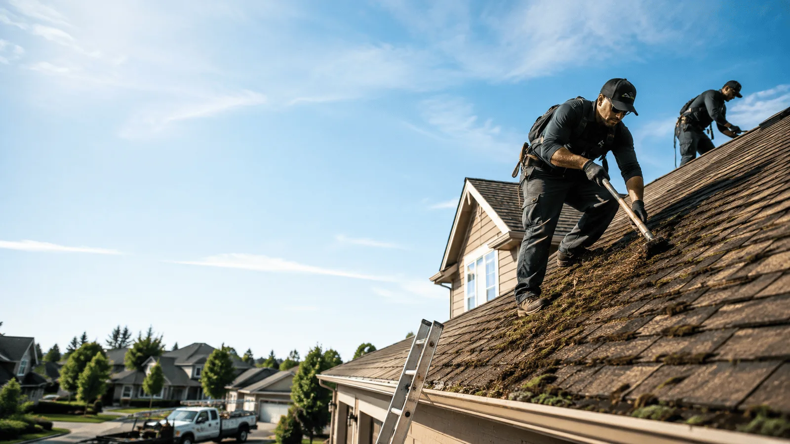 Roof Moss Removal in Coplay, PA near me